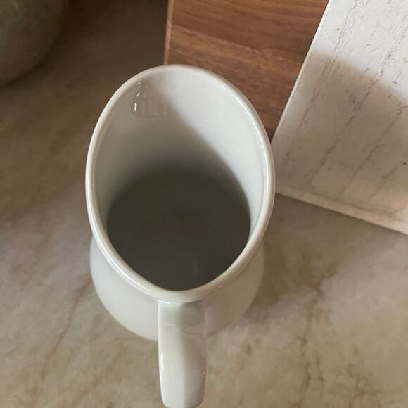 Apilco France white porcelain creamer - Picture 3 of 8